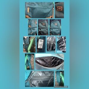 Brand New Vans Realm Plus Backpack Deep Teal